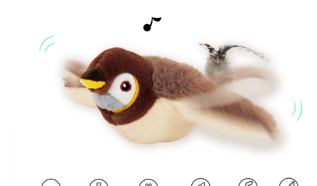 Zenvi Flutter — Interactive Flapping Bird Toy