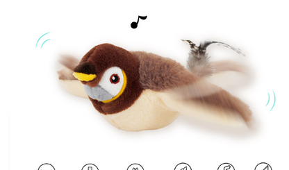 Zenvi Flutter — Interactive Flapping Bird Toy